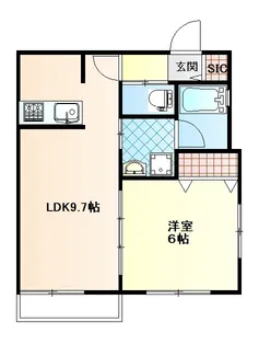 メイゾン平和台II【2階】の間取り