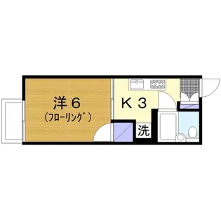 シティハイム アークヒルズ【2階】の間取り