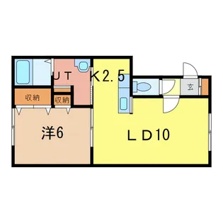 Grace Court【1階】の間取り