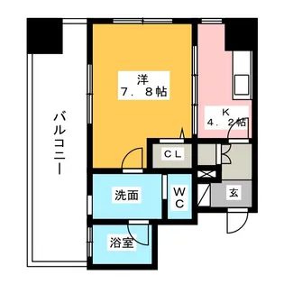 さくらHILLS NAGOYA WEST【8階】の間取り
