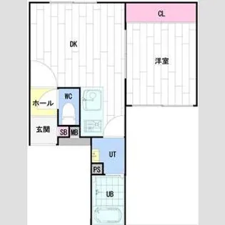 LE.ESTII【4階】の間取り