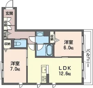 Sha Maison KOWA【2階】の間取り