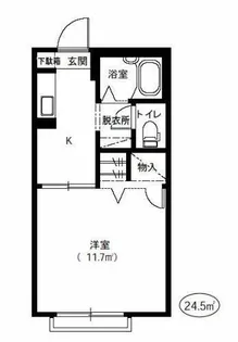 シャーメゾン西大通り A【2階】の間取り