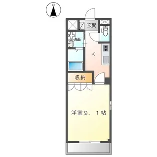 グランチェスタ II【1階】の間取り