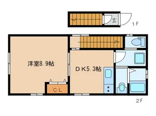 ベストプレイス東寺【2階】の間取り