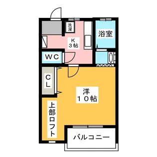ダンデリッチ【2階】の間取り