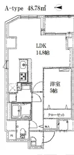 Premium Stage NAO【7階】の間取り