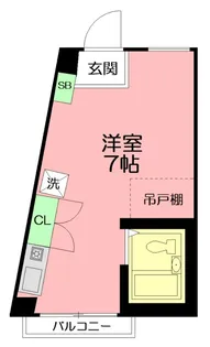 スペースポエム【2階】の間取り