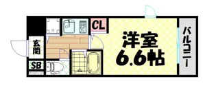 アスヴェル天満橋【2階】の間取り