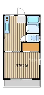 サンハイツ【2階】の間取り