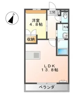 エテルナ・S プエブロ【2階】の間取り