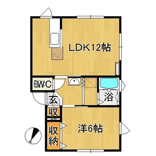 Happy House Hiro【2階】の間取り