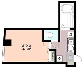 川合ビル【2階】の間取り