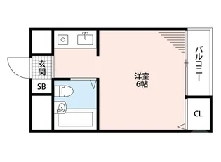 フルーレ千里丘【3階】の間取り