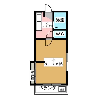 フィナンシェ【2階】の間取り