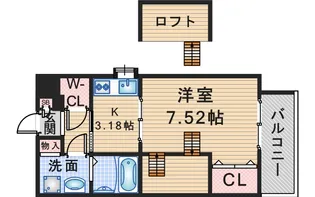 GRACE・FORT・TATUMI【2階】の間取り