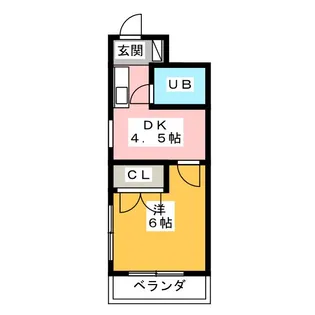 T`sガーデン【2階】の間取り