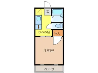 ハイツ澤【1階】の間取り