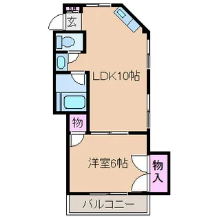 加藤ビル【2階】の間取り