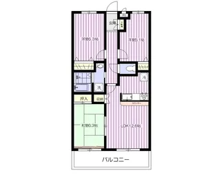 ウル・ファミーユ【2階】の間取り