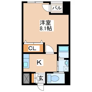 Seres桜町【9階】の間取り