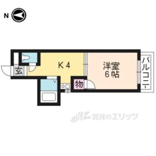 コーポヴィヴラヴィ【5階】の間取り