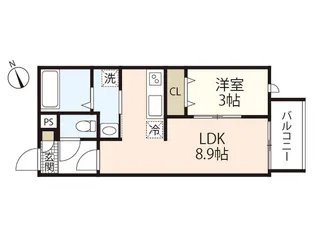 Regalest Aya 草津【2階】の間取り
