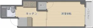 ロビンマンション【4階】の間取り