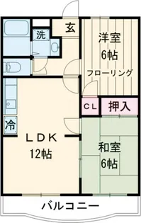 エイコ―II【2階】の間取り