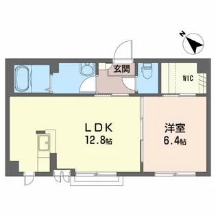シャーメゾンポラリス【1階】の間取り