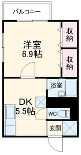 グリーンステージ【1階】の間取り