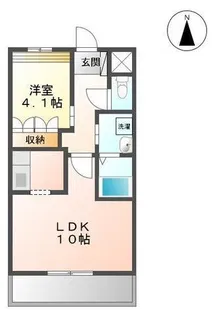 メゾン・ド・ジャンヴィエ【2階】の間取り