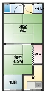メゾン北新町【2階】の間取り