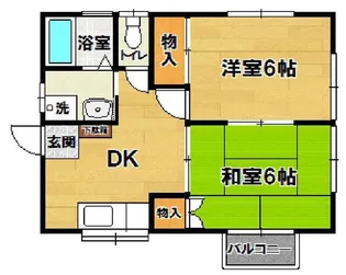 メゾン柏倉【2階】の間取り