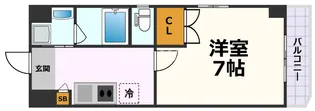 アールズタワー池下西【2階】の間取り