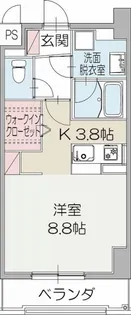 プライム三島プレイス【8階】の間取り