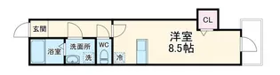 グランテラスせんげん台【1階】の間取り
