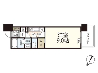 VeloceV【10階】の間取り