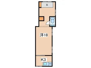 クラージュ【1階】の間取り