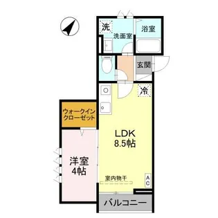 Marriott【1階】の間取り