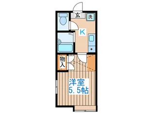 ライトハウス【2階】の間取り