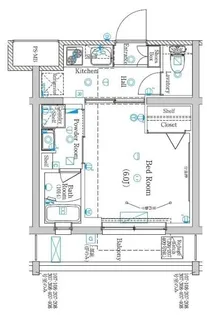 ラフィスタ元町I【3階】の間取り