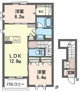 リヴィアス【2階】の間取り