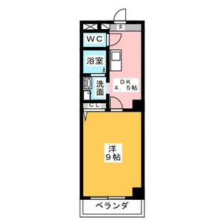 ウインコート鈴鹿【3階】の間取り