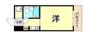 カサベラ岡本【8階】の間取り