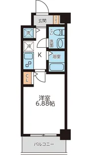 メゾン西馬込【3階】の間取り