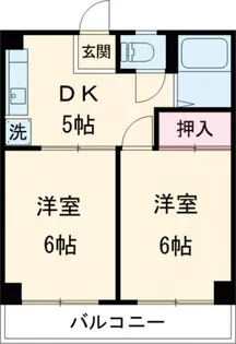 チェリーマンション結城【2階】の間取り