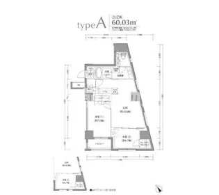 JP noie 小石川富坂【13階】の間取り