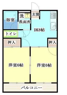 ドエルK&S【3階】の間取り