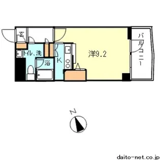 リヴィエール宮崎台【6階】の間取り